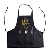 Personalized Apron Pocket Gift for Mother Grandmother Custom Text Cooking Chef Gift