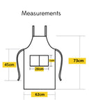 Personalized Apron with Pocket Anniversary Gift Your Name Bakery Chef Wife Gift