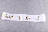 Bride To Be Value Pack, Veil Sash Tiara for Bachelorette Hen Party Favors Bridal Shower
