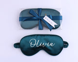 Personalized Satin Sleep Mask with Gift Box Your Name
