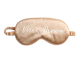 Personalized Satin Sleep Mask with Gift Box Your Name