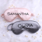 Personalized Satin Sleep Mask, Bridesmaid Mother's Day SPA Gift