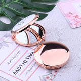 Personalized Compact Mirror with Magnification Gift for Her
