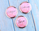 Personalized Compact Mirror with 2x Magnificatio Mother's Day Gift