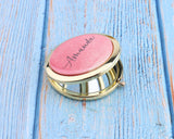 Personalized Compact Mirror Bachelorette Party Gift Your Name