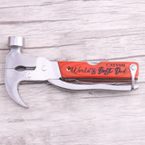 Personalized Father's Day Gift Multi-Tool Kit 8-in-One Screwdriver Plier