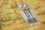 8 Pairs Diamond Cake Spoon Wedding Beach Favor Something Blue