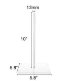 Set of 3 Acrylic Donut Stands, Donut Wall with Personalized Text Bagel Display Stand Towel