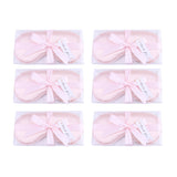 6-Pack Satin Sleep Masks with Gift Box Ribbon Tag Bridesmaid Gifts