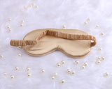 Satin Sleep Mask with Gift Box Ribbon Tag Wedding Favor