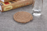 Hand-knitted Jute Twine Coaster Rope Coaster Wedding Decor (Set of 6)