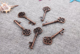 40x Rustic Bottle Openers Skeleton Keys Souvenir Wedding Favors Antique Keepsake Gifts