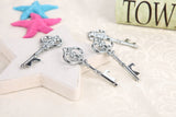 40x Rustic Bottle Openers Skeleton Keys Crown Shape Wedding Favors Bridesmaid Gifts