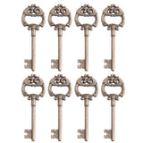40x Heavy Duty Rustic Bottle Openers Skeleton Keys Crown Shape Wedding Favors Gifts