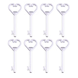 40x Silver Large Bottle Openers Skeleton Keys Bridesmaid Gifts Bling Wedding Favors