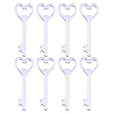 40x Silver Large Bottle Openers Skeleton Keys Shiny Wedding Favors Bridesmaid Gifts