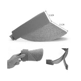 Natural Raffia Visor Personalized Text Name Monogram Fodable Straw Woven Sun Hat