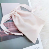 Personalized Satin Drawstring Gift Bag Jewelry Pouch Wedding Favor Party Candy Bag
