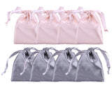 Pack of 20, Satin Drawstring Gift Bags Jewelry Pouches Wedding Favors Party Candy Bags