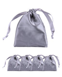 Pack of 20, Satin Drawstring Gift Bags Jewelry Pouches Wedding Favors Party Candy Bags