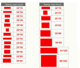 Custom Rubber Stamp Self-Ink For Tags Planner Return Address Stamp Schooling