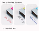 Personalized Rubber Stamp Self-Ink for Tags Planner Name Business Return Address Stamp