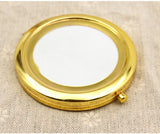 Personalized Compact Mirror Bridesmaid Gift Custom Image Gift for Her 2x Magnification