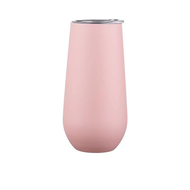 Pink Pumpkin Glass Cup w/ Straw — Shop Bay Bart LLC