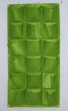 Green Vertical Planter Multi-Pocket Wall Garden
