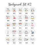 Personalized Floral Compact Mirror with Your Name Unique Gift for Her