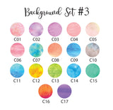 Personalized Watercolor Compact Mirror Customized Gift for Her Bridesmaid