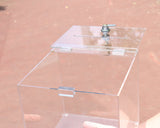 Personalized Card Box for Quinceanera Acrylic Sweet 15 Birthday Party Money Gift Holder