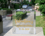 Personalized Card Box for Quinceanera Acrylic Sweet 15 Birthday Party Money Gift Holder