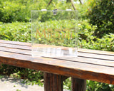 Personalized Wedding Card Box for Reception Anniversary Lid and Key Acrylic Money Gift