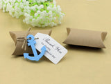 Wood Boat Anchor Beach Wedding Confetti DIY Charms (Set of 20)