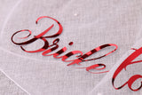 Personalized Bride To Be Veil Bachelorette Hen Party, Future Mrs Favors Bridal Tribe Set