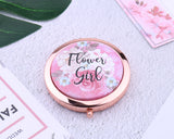 Bride to Be Compact Mirror Bridesmaid Gifts Wedding Favors