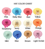 Personalized Beach Floppy Hat, Mrs Sun Hat Custom Honeymoon Bride Statement Hat