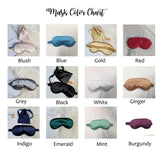 Set of 5, Satin Sleep Eye Masks, Bridesmaid Gift Hen Party Bachelorette Favors Birthday