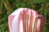 Pink Ribbon Wand Wedding Ceremony Decor Photo Prop