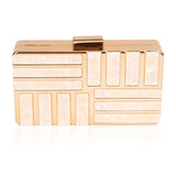 Women Acrylic Clutch Evening Bag Party Wedding Shoulder Bag