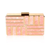 Women Acrylic Clutch Evening Bag Party Wedding Shoulder Bag
