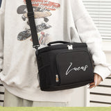 Personalized Leakproof Cooler Lunch Box with Adjustable Shoulder Strap, Reusable Thermal Bag for Work, Office & Picnic