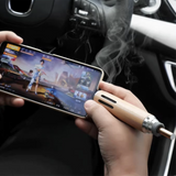 Personalized Portable Car Ashtrays, Anti-Drop Ash Catcher, Cigarette Holders, Universal for Car Home Office Tabletop Outside Patio Outdoor Balcony