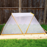 Plant Insulation Tent for Cold Protection, Transparent PE Cover with Reinforced Edges, Foldable Weatherproof Shield for Vegetable Fruit Garden Against Rain Wind Frost