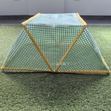 Plant Insulation Tent for Cold Protection, Transparent PE Cover with Reinforced Edges, Foldable Weatherproof Shield for Vegetable Fruit Garden Against Rain Wind Frost