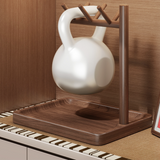 Personalized Solid Walnut Key Tray with Hooks, Wooden Catch All Dish for Entryway Table, Multi-Functional Holder Stand for Keys, Wallet, Watch, Phone & Jewelry