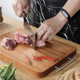 Personalized Premium Solid Ebony Wood Cutting Board for Kitchen, Food Grade Serving Board for Meat Veggie