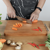 Personalized Premium Solid Ebony Wood Cutting Board for Kitchen, Food Grade Serving Board for Meat Veggie