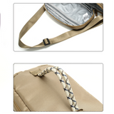 Personalized Insulated Lunch Bag with Adjustable Shoulder Strap – Reusable Portable Lunch Box for Women & Men, Office, Work & Picnic